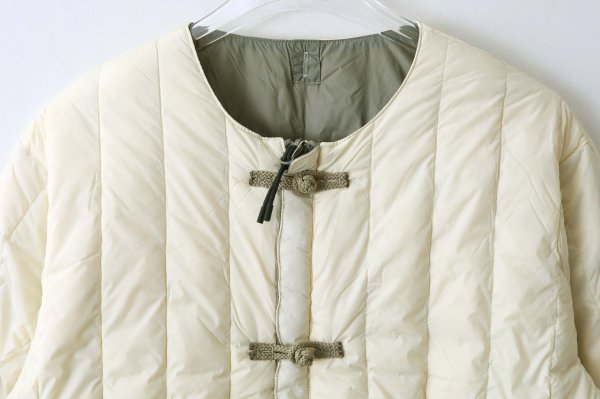 画像4: JPSP チャイナボタン ダウンジャケット (TAION-JK01JS:OF×SG) (4)