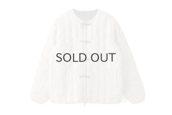 画像1: JPSP チャイナボタン ダウンジャケット (TAION-JK01JS:BG×BK) (1)