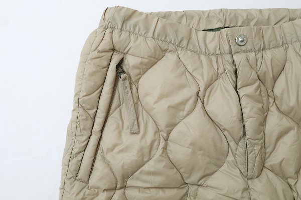 画像4: ミリタリー ダウンパンツ-ソフトシェル (TAION-131LSML-1:GBG) (4)