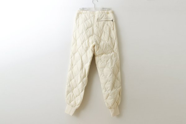 画像2: ミリタリー ダウンパンツ-ソフトシェル (TAION-131LSML-1:OFWH) (2)
