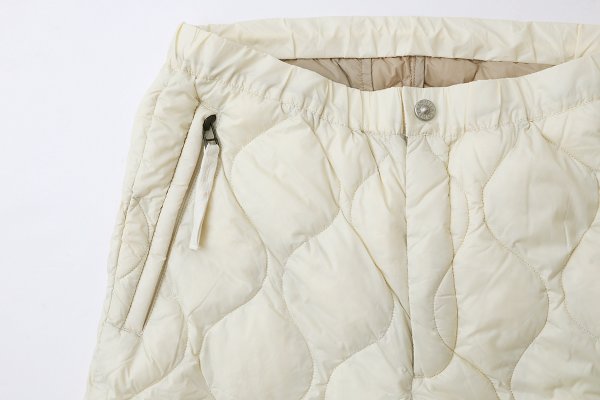画像4: ミリタリー ダウンパンツ-ソフトシェル (TAION-131LSML-1:OFWH) (4)