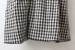 画像7: ギンガムチェック Vネックドレス (7)