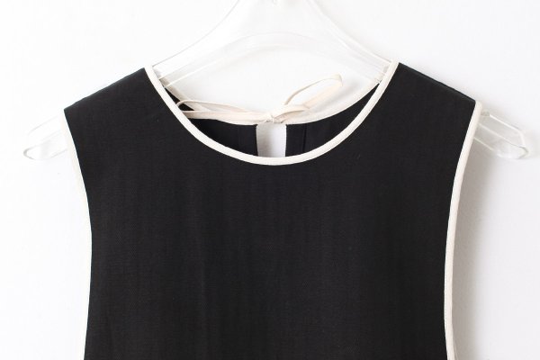 画像3: 大森伃佑子×3 ET DEMI エプロンワンピース (BK) (3)