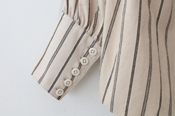 画像6: SALE20%OFF!! REFECTORY BLOUSE (BG×NTL) (6)