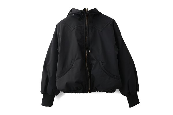 画像1: PUFF BLOUSON (BK) (1)