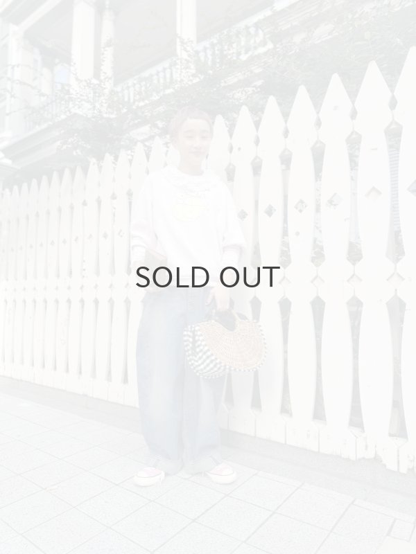 画像16: 30/-天竺 ティアードコットンレースプルオーバー (WH) (16)