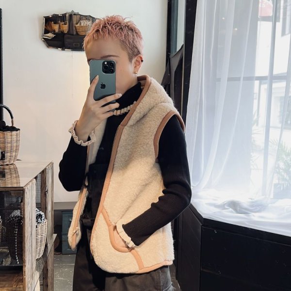 画像27: ROBBY ボアベスト (BG) (27)