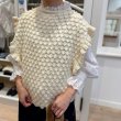 画像11: shop別注!! Hand Knit Hand Crochet Gilet (IV) (11)