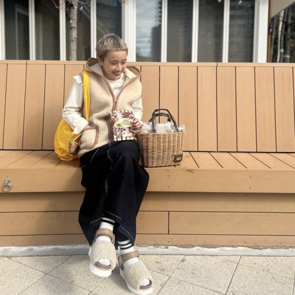 画像16: ◎ ボア テンダーベルトサンダル (16)