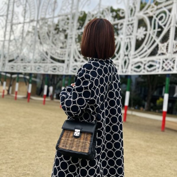 画像22: カーフ・ハンドバッグ S（BK/SV金具） (22)