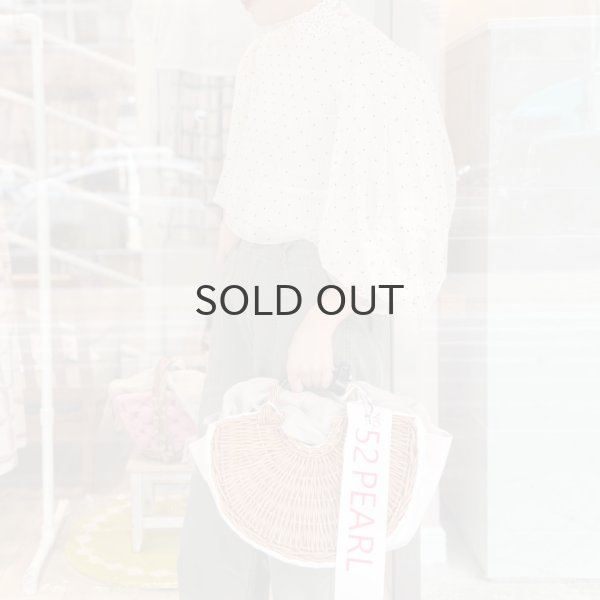 画像22: DOT tulle blouse (IV) (22)