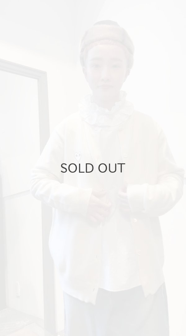 画像26: ワッシャータイプライター フリルカラーシャツ (WH) (26)