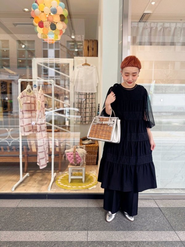 画像16: tambourine ティアードドレス (ADS3144:BK) (16)