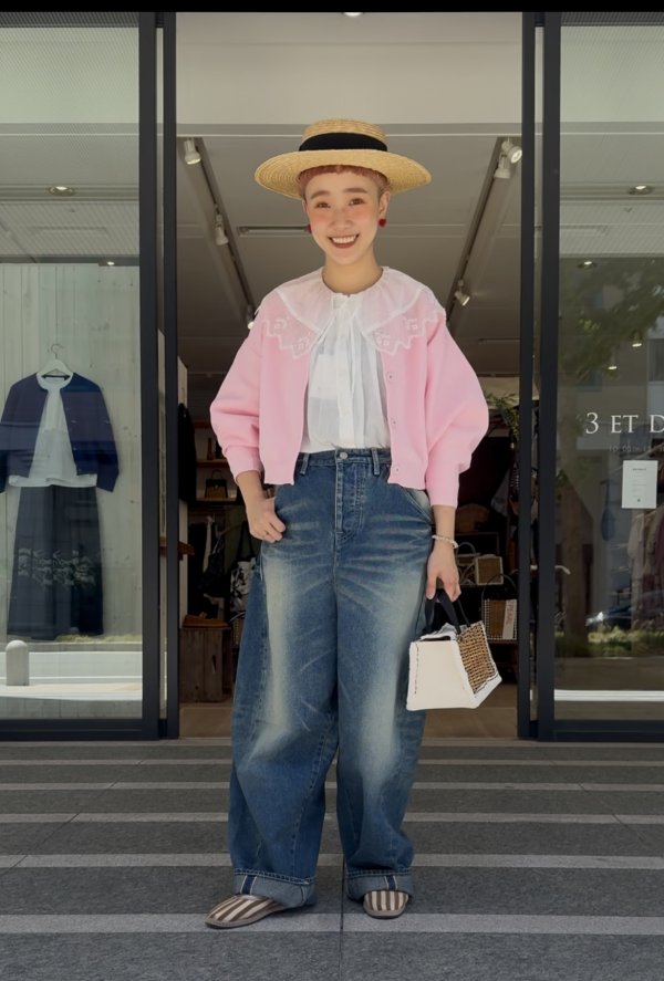 画像23: always バルーンワイドデニム DN4417E (BL) (23)