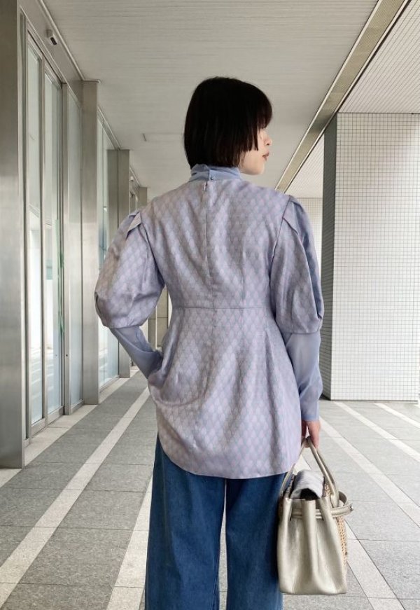 画像24: SALE50%OFF!! 別注!! Ornament jacquard top (PK) (24)