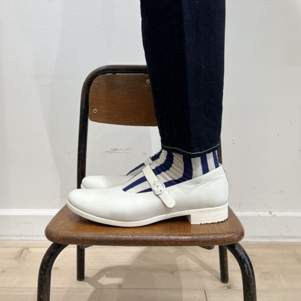 画像12: ワンストラップ／TRAVEL SHOES (WH) (12)