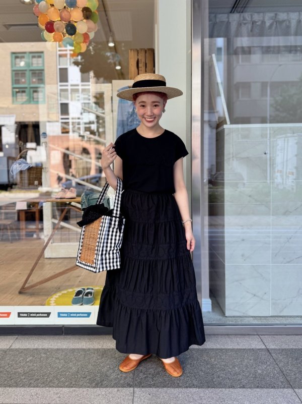 画像27: tambourine ティアードスカート (ADS5402:BK) (27)