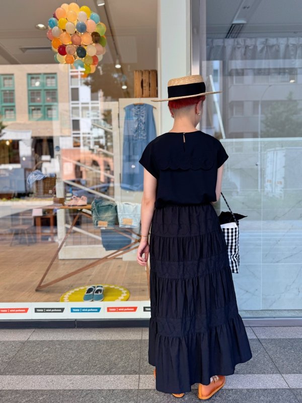 画像28: tambourine ティアードスカート (ADS5402:BK) (28)