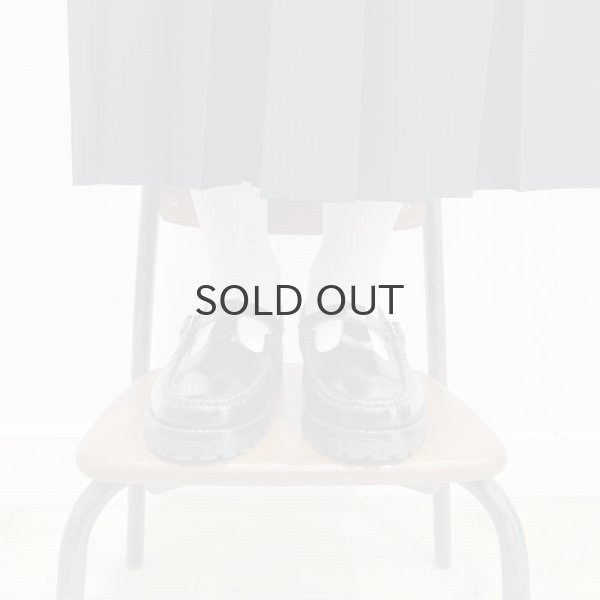 画像9: ARTESANOS Tストラップシューズ (BK) (9)