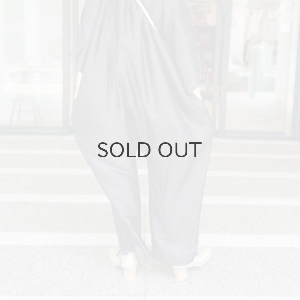 画像32: 別注!! Khadi Silk Wide Overalls (BK) (32)