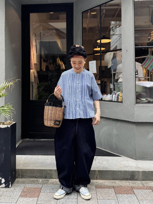 画像24: always バルーンワイドデニム DN4416E (ID) (24)