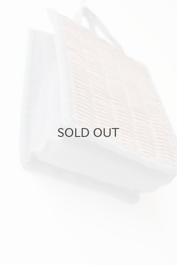 画像4: キャンバス・カゴ袋ハンド (GY) (4)