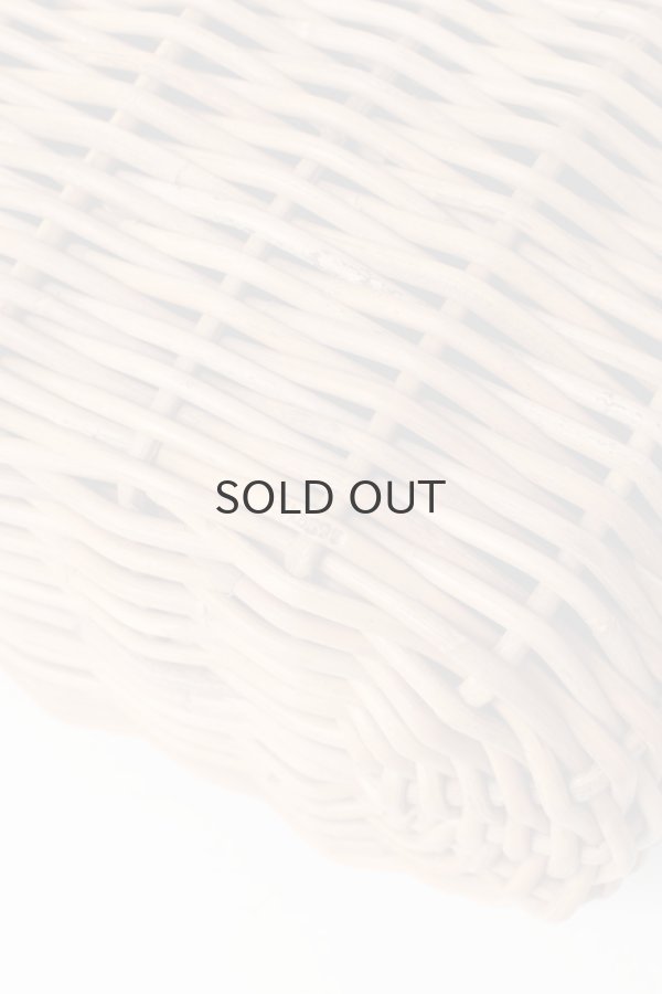 画像9: ブライドル・トート・バスケット・レザーハンドル (麻かぶせ/BK) (9)