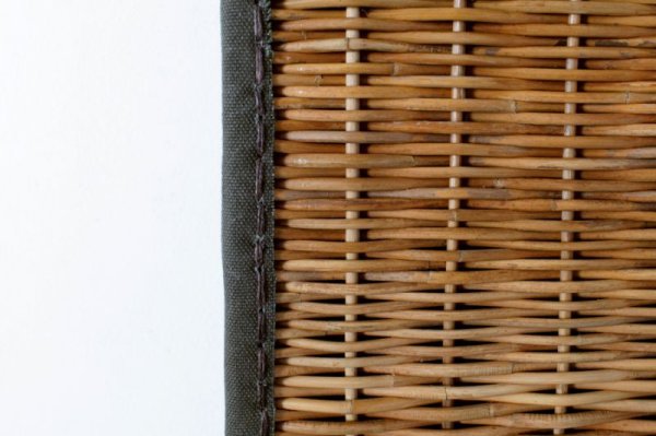 画像8: キャンバス・カゴ袋ショルダー（KH） (8)