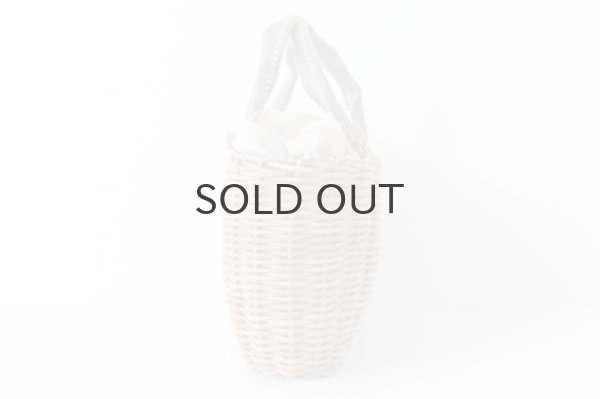 画像4: ブライドル・トート・バスケット・レザーハンドル (15604:麻かぶせ/GY) (4)