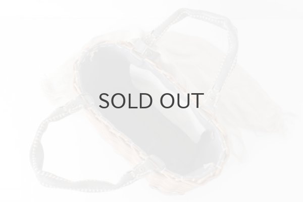 画像9: ブライドル・トート・バスケット・レザーハンドル (15604:麻かぶせ/GY) (9)