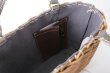 画像12: ブライドル・トート・バスケット・レザーハンドル (15604:麻かぶせ/GY) (12)
