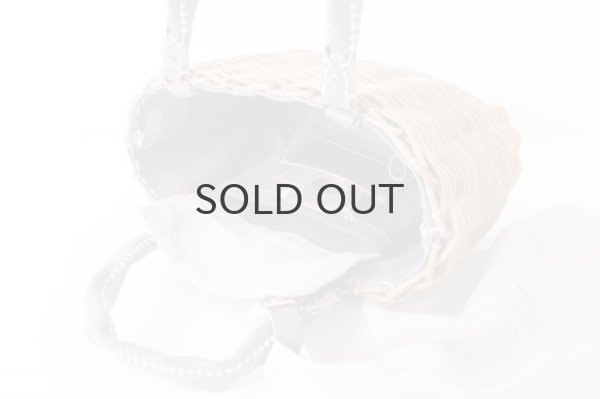 画像13: ブライドル・トート・バスケット・レザーハンドル (15604:麻かぶせ/GY) (13)