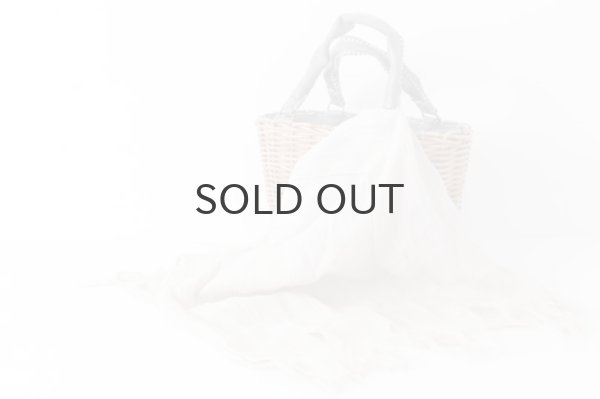 画像14: ブライドル・トート・バスケット・レザーハンドル (15604:麻かぶせ/GY) (14)