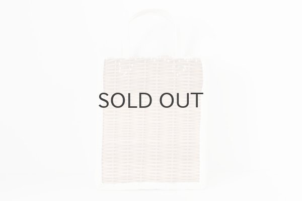 画像4: キャンバス・カゴ袋ハンド (IV) (4)