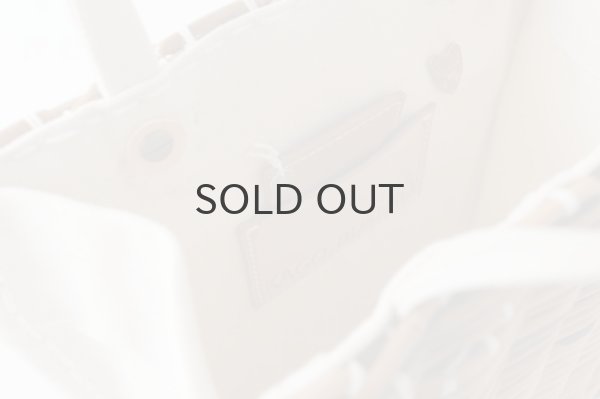 画像10: キャンバス・カゴ袋ハンド (IV) (10)