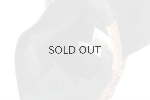 画像13: ブライドル ウィング ラウンド バスケット (BK) (13)