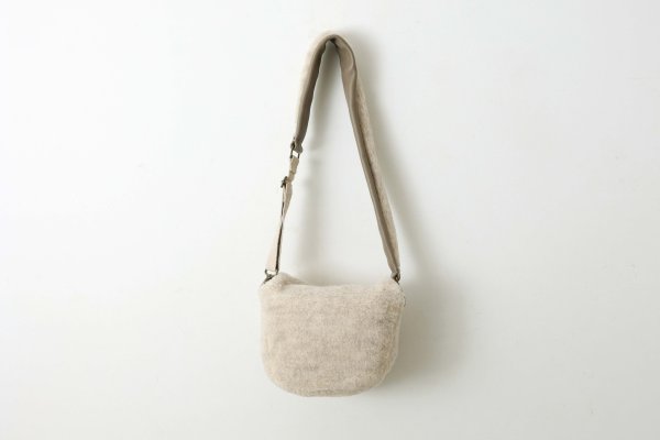 画像2: ボディバッグS・ウールボア (15667:NT) (2)