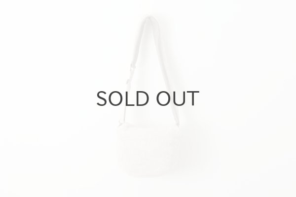 画像2: ボディバッグS・ウールボア (15667:NT) (2)