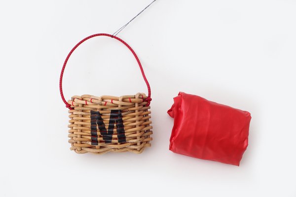 画像3: サブバッグ・カゴケースM (46503:RD) (3)