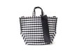 画像1: ギンガム・PVC・Y字トート (BK:16538) (1)