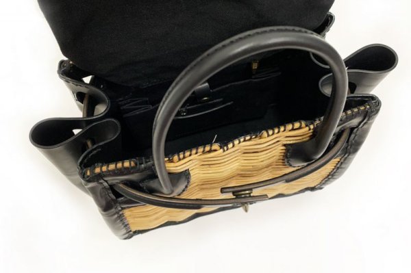 画像8: オイルショルダー・ベルトバッグ (15618:BK) (8)