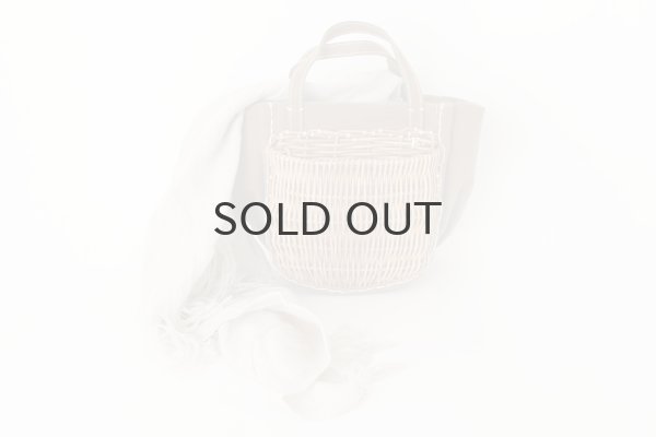 画像5: キャンバス・カゴポケット付トート (13616:BG) (5)