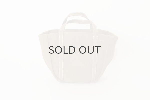 画像3: キャンバス・カゴポケット付トート (13616:BG) (3)