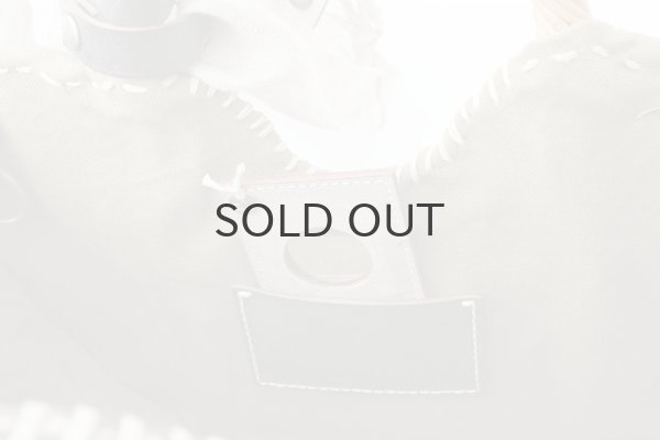 画像6: カゴ袋 キャンバス・扇トート (13615:BG) (6)