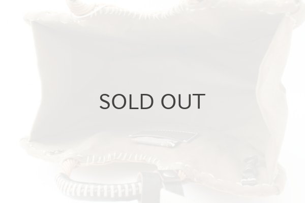 画像10: カゴ袋 キャンバス・扇トート (13615:BG) (10)