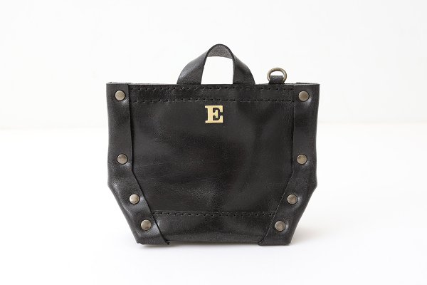 画像2: ◯ミニミニミニ Y字トート・オイルショルダー (43507:BK) (2)