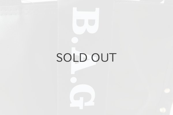 画像9: PVC Y字トート M・6号 PVCキャンバス (14531:BKBK) (9)