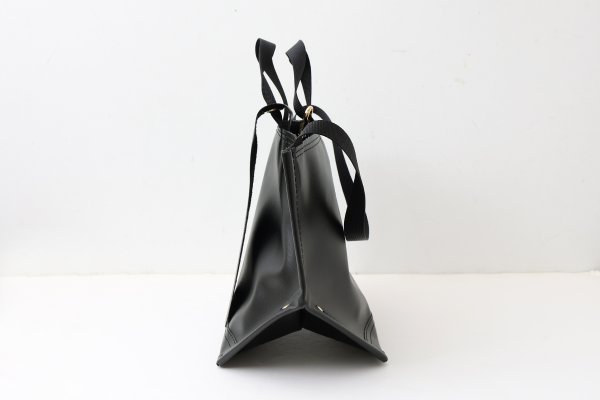 画像4: 6号キャンバス PVC・Y字トート (16537:BKBK) (4)