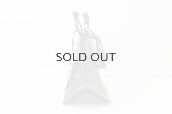 画像4: PVC Y字トート M・6号 PVCキャンバス (14531:BKBK) (4)