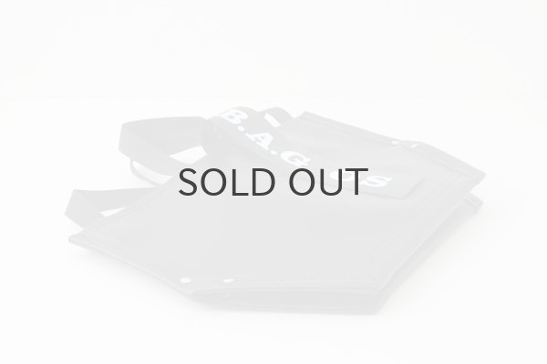 画像7: PVC Y字トート M・6号 PVCキャンバス (14531:BKBK) (7)